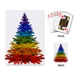 rainbow christmas tree Playing Cards Single Design (Rectangle)