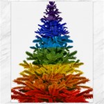 rainbow christmas tree Canvas 16  x 20 