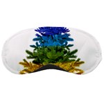 rainbow christmas tree Sleeping Mask