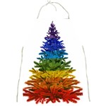 rainbow christmas tree Full Print Apron