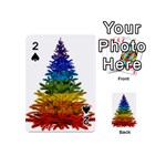 rainbow christmas tree Playing Cards 54 Designs (Mini)