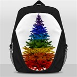 rainbow christmas tree Backpack Bag