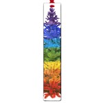 rainbow christmas tree Large Book Mark