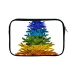 rainbow christmas tree Apple iPad Mini Zipper Case