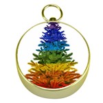 rainbow christmas tree Gold Compass