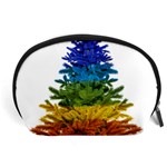 rainbow christmas tree Accessory Pouch (Large)