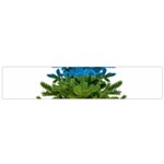 rainbow christmas tree Small Flano Scarf