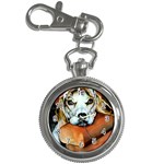 Lazy Lucy Beagle Key Chain Watch