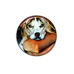 Lazy Lucy Beagle Hat Clip Ball Marker (4 pack)