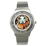 Lazy Lucy Beagle Stainless Steel Watch