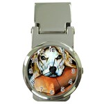 Lazy Lucy Beagle Money Clip Watch