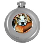 Lazy Lucy Beagle Hip Flask (5 oz)