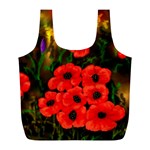 Poppies by Ave Full Print Recycle Bag (L)
