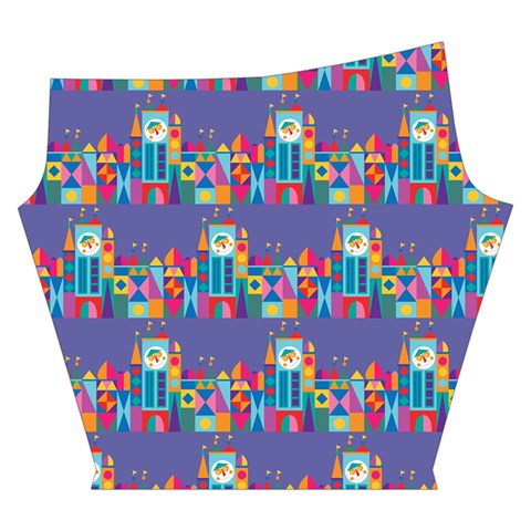 IT S A SMALL WORLD Yoga Cropped Leggings from ArtsNow.com Left