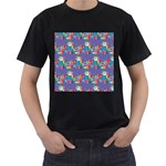 IT S A SMALL WORLD Men s T-Shirt (Black)