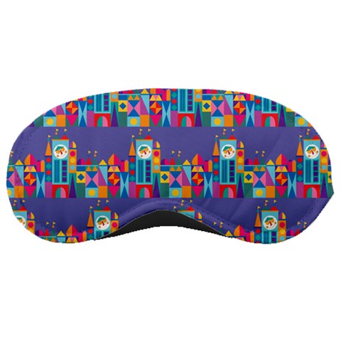 IT S A SMALL WORLD Sleeping Mask from ArtsNow.com Front
