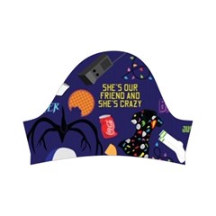 STRANGER THINGS Kids  Short Sleeve Velvet Dress from ArtsNow.com Right Sleeve