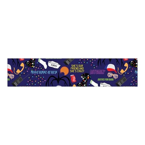 STRANGER THINGS Velvet Scrunchie from ArtsNow.com Front