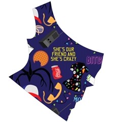 STRANGER THINGS Cap Sleeve Wrap Front Dress from ArtsNow.com Front Right