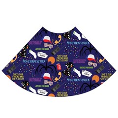 STRANGER THINGS Cap Sleeve Wrap Front Dress from ArtsNow.com Front Dress