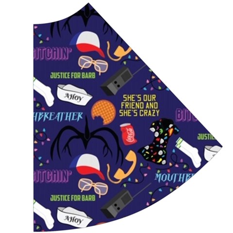 STRANGER THINGS Cap Sleeve Wrap Front Dress from ArtsNow.com Back Dress Right