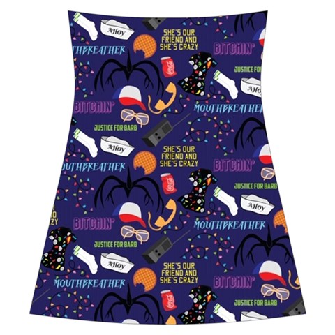 STRANGER THINGS Ruffle Detail Chiffon Dress from ArtsNow.com Back