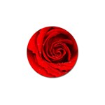 Red Rose Flower Golf Ball Marker (10 pack)