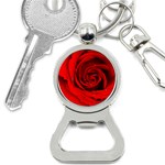 Red Rose Flower Bottle Opener Key Chain