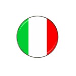 Italian Flag Hat Clip Ball Marker (10 pack)