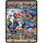 Super Smash Bros 01 Fleece Blanket (Large)