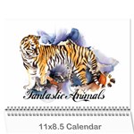 Fantastic Animals Wall Calendar 11 x 8.5 (12-Months)