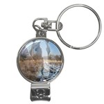 Horse Art: Winter Friends Nail Clippers Key Chain