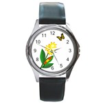 A Catepillar s Life Round Metal Watch