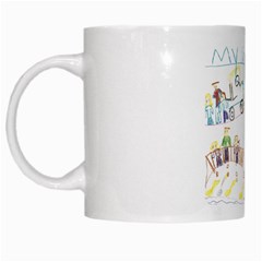 Grace s Drawing White Mug from ArtsNow.com Left