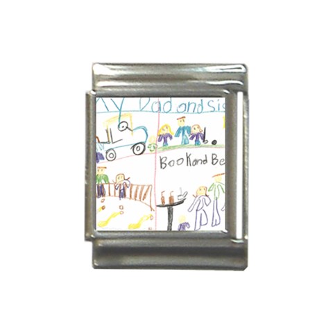Grace s Drawing Italian Charm (13mm) from ArtsNow.com Front