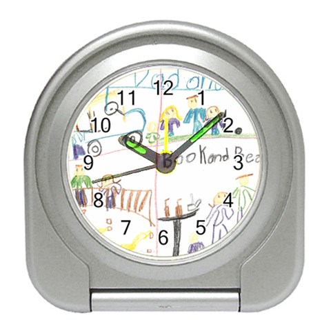 Grace s Drawing Travel Alarm Clock from ArtsNow.com Front
