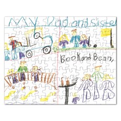 Grace s Drawing Jigsaw Puzzle (Rectangular) from ArtsNow.com Front