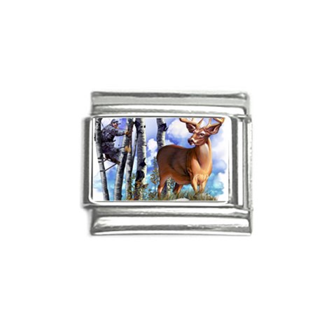 Deer Hunter Italian Charm (9mm) from ArtsNow.com Front