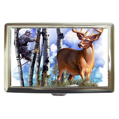 Deer Hunter Cigarette Money Case from ArtsNow.com Front