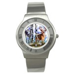 Deer Hunter Stainless Steel Watch