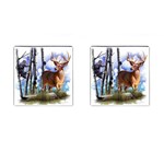 Deer Hunter Cufflinks (Square)