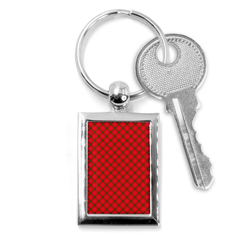 Holiday Key Chain (Rectangle) from ArtsNow.com Front
