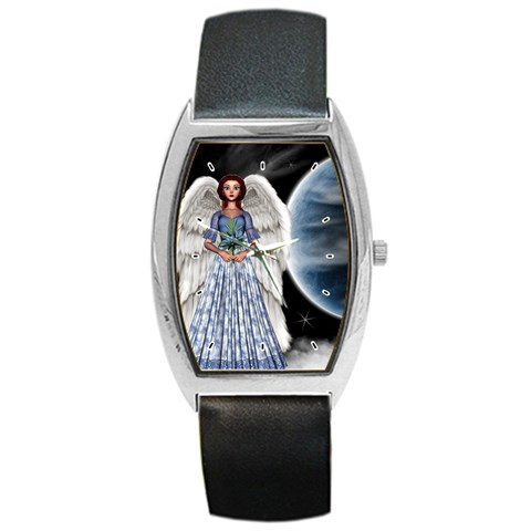 Lillia Barrel Style Metal Watch from ArtsNow.com Front