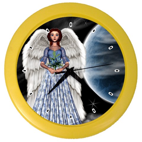 Lillia Color Wall Clock from ArtsNow.com Front