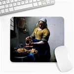 rambrantMilkLady Large Mousepad