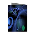 Blue Space Mini Greeting Cards (Pkg of 8)