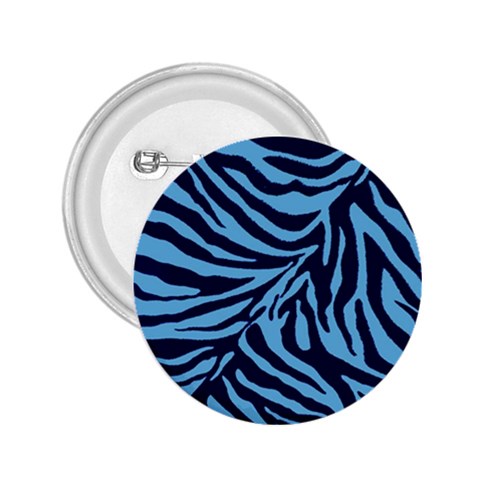 Zebra 3 2.25  Buttons from ArtsNow.com Front