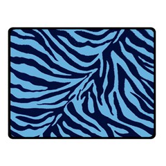 Zebra 3 Double Sided Fleece Blanket (Small)  from ArtsNow.com 45 x34  Blanket Back