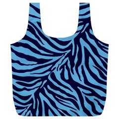 Zebra 3 Full Print Recycle Bag (XL) from ArtsNow.com Back