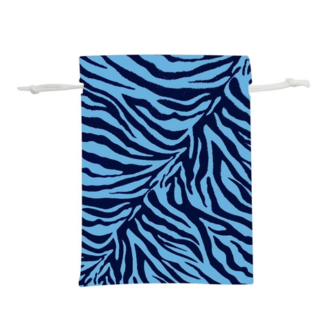 Zebra 3 Lightweight Drawstring Pouch (L) from ArtsNow.com Front